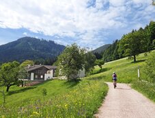 bahnweg vecia ferovia bei kaltenbrunn pausahof mountainbike