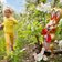 apfelbluete person kind ostern hase
