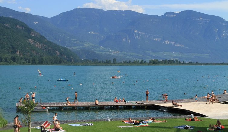 Ueberetsch Kaltern Kalterer See Lido