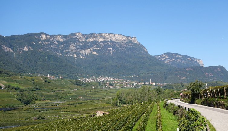 RS aussicht auf kaltern und mendelkamm