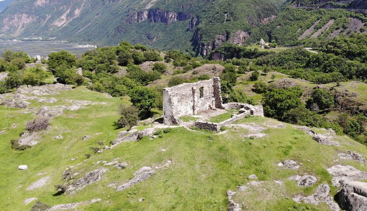 RS dji Castelfeder Ruine Barbara Kapelle