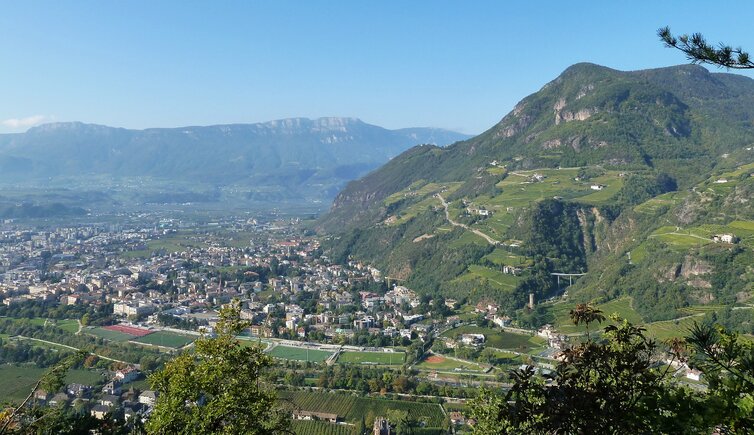 RS bozen gries vom keschtnweg aus