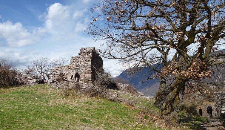 castelfeder mauerreste byzantinische burg