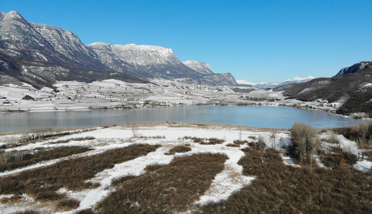 Kalterersee Winterbild