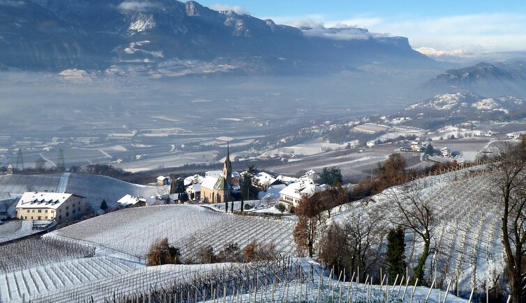 weinstrasse Orteneu Winter